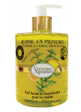 Jeanne en Provence Verveine Agrumes - Verbena and Citrus Fruit Hand Washing Gel Dispenser 500 ml