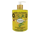 Jeanne en Provence Verveine Agrumes - Verbena and Citrus Fruits hand wash gel dispenser 500 ml