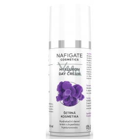 Nafigate Cosmetics Hyaluron moisturizing day cream with hyaluronic acid, turns off fine and deep wrinkles 50 ml