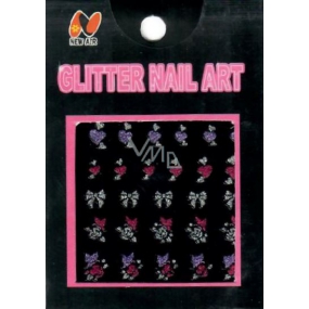 Absolute Cosmetics Nail Art self-adhesive nail stickers 10100 GNA-1 1 sheet