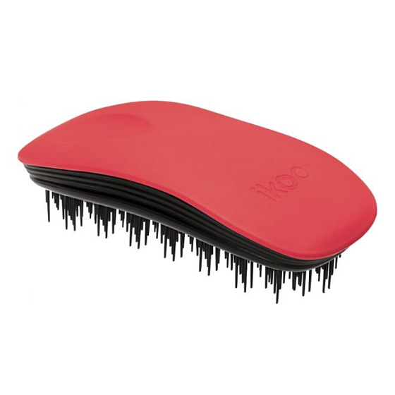 Ikoo Home Paradise Hair brush according to Chinese medicine Fireball Black fiery-black