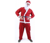 Santa Claus costume without a beard