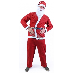 Santa Claus costume without a beard