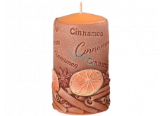 Emocio Cinnamon Cinnamon scented candle cylinder 60 x 110 mm
