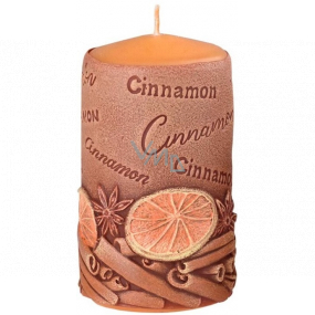 Emocio Cinnamon Cinnamon scented candle cylinder 60 x 110 mm