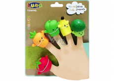 Luna Finger Puppets Fruits, vegetables 5 pieces