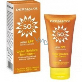 Dermacol Sun Water Resistant SPF50 waterproof sunscreen 50 ml