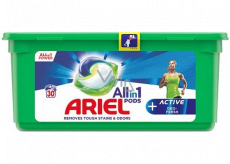 Ariel All in 1 Pods Active Deo-Fresh gel capsules for laundry 30 pieces 753 g
