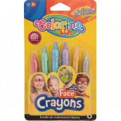 Colorino Metallic Face Paint in Stick, 6 Colors