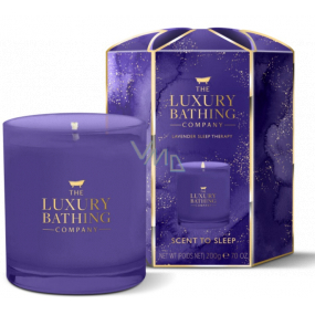 Grace Cole Lavender Sleep Therapy scented candle in a gift box of 200 g