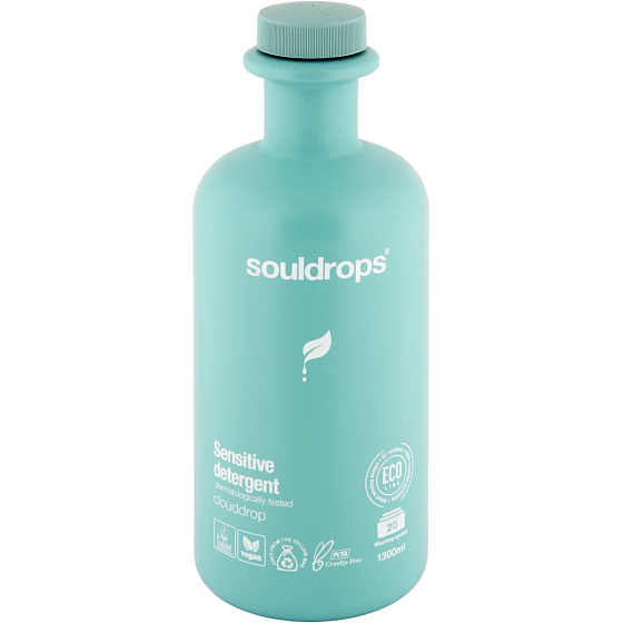 Souldrops Sensitive Detergent Clouddrop washing gel for sensitive skin 20 doses 1,3 l