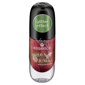 Essence Hidden Jungle nail polish 05 Forbidden Berry 8 ml