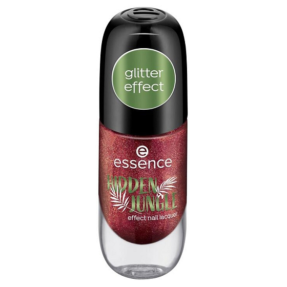 Essence Hidden Jungle nail polish 05 Forbidden Berry 8 ml