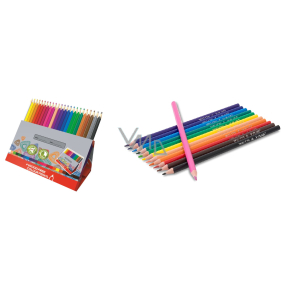 Y-Plus+ WE-TRI triangular crayons basic colours 24 pieces