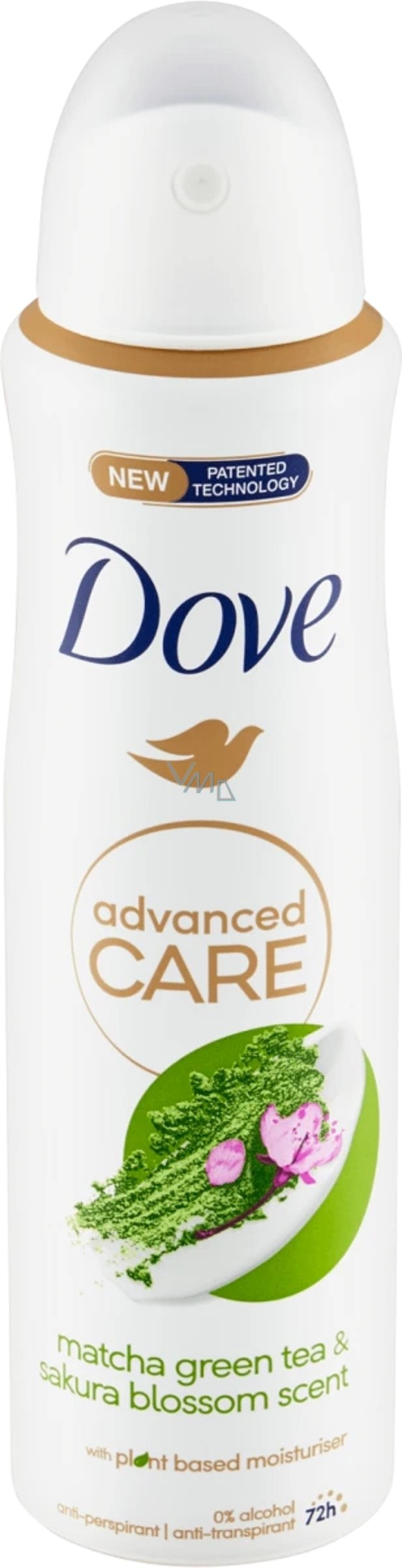 Dove Advanced Care Matcha and Green Tea antiperspirant deodorant spray