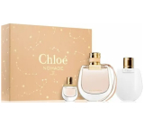Chloé Nomade eau de parfum 75 ml + eau de parfum 5 ml + body lotion 100 ml, gift set for women