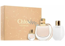 Chloé Nomade eau de parfum 75 ml + eau de parfum 5 ml + body lotion 100 ml, gift set for women