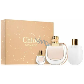 Chloé Nomade eau de parfum 75 ml + eau de parfum 5 ml + body lotion 100 ml, gift set for women