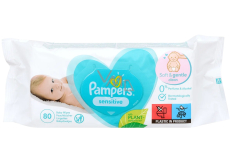 Pampers Sensitive Cleansing Wet Wipes for Children 80 pcs