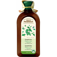 Green Pharmacy shampoo for normal hair with nettle and burdock, 350 ml