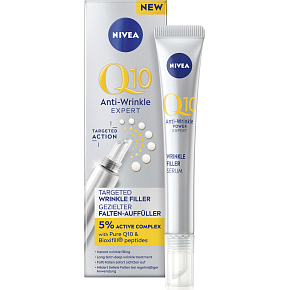 Nivea Q10 Anti-Wrinkle Expert Serum for Filling Wrinkles, 15 ml