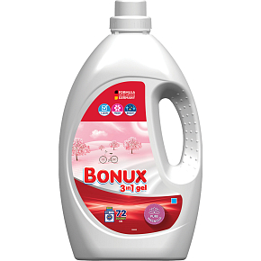 Bonux Color Pure Magnolia washing gel, 72 washes, 3.6 l