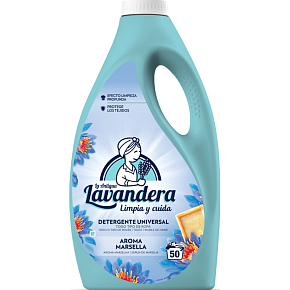 Lavandera Marseille soap laundry gel 2.5 l, 50 doses Lavandera Marseille soap laundry gel 2.5 l, 50 doses