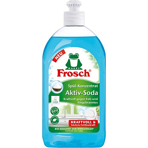 Frosch Concentrated Dishwashing Liquid with Active Soda 500ml Frosch Concentrated Dishwashing Liquid with Active Soda 500ml