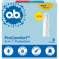 o.b. ProComfort Normal Tampons 8 pcs