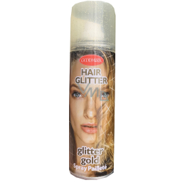 Zo Cool Glitter Spray glitters for hair and body Gold 125 ml - VMD parfumerie - drogerie Zo Cool Glitter Spray glitters for hair and body Gold 125 ml - VMD parfumerie - drogerie