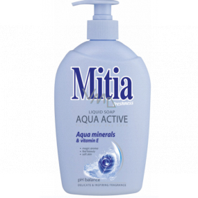 Mitia Aqua Active liquid soap with vitamin E dispenser 500 ml