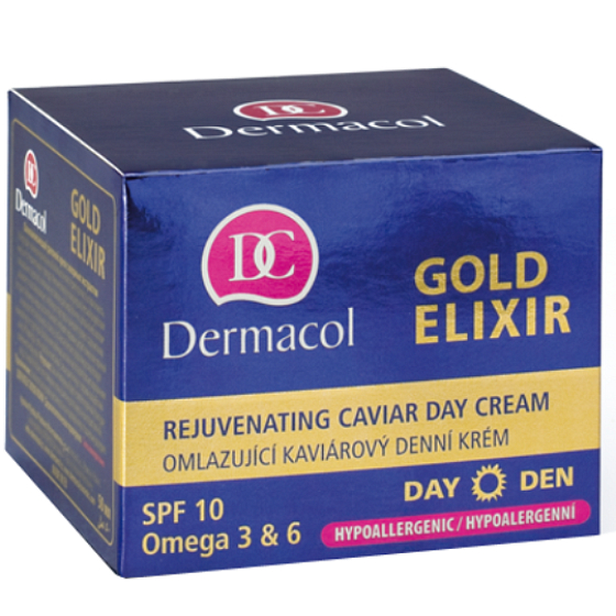 Dermacol Gold Elixir SPF10 Rejuvenating Caviar Day Cream 50 ml