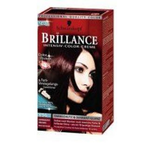 Schwarzkopf Brillance Color Creme hair color 896 black-red organza 50 ml