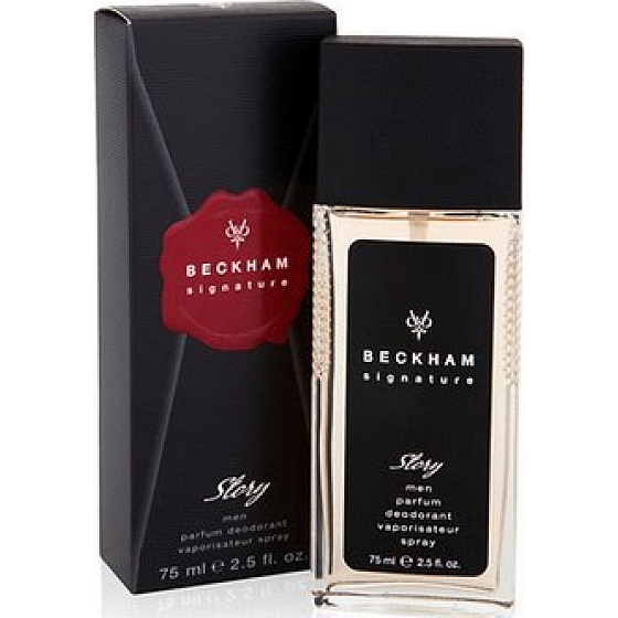 David Beckham Signature Story Men perfumed deodorant glass for men 75 ml