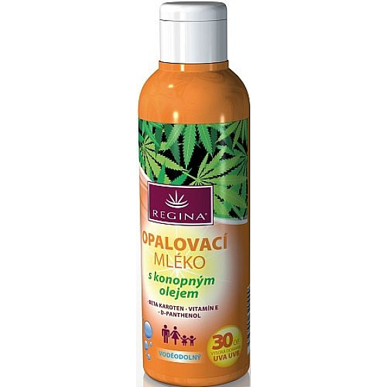 Regina OF30 suntan lotion with hemp oil waterproof 200 ml