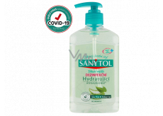 Sanytol Green Tea & Aloe Vera disinfectant moisturizing hand soap 250 ml with dispenser