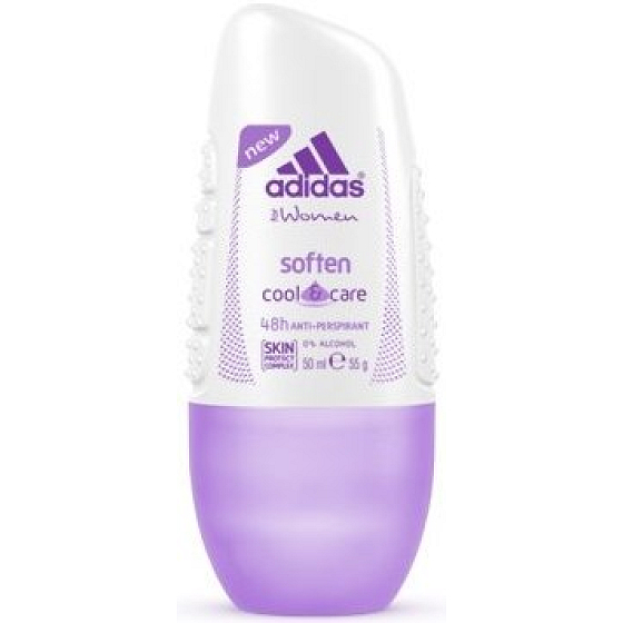 Adidas Cool & Care 48h Soften ball antiperspirant deodorant roll-on for women 50 ml