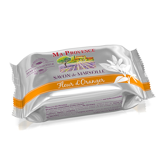 Ma Provence Bio Orange Blossom True Marseille Toilet Soap 100 g