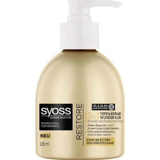 Syoss Supreme Selection Restore deep intensive regeneration hair treatment 200 ml