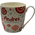 Nekupto Twister mug named Andrea red 0.4 liter