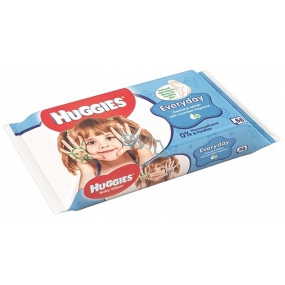 Huggies Everyday wet cleaning wipes for children 56 pieces