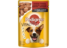 Pedigree Vital Protection with beef and lamb in juice pouch 100 g