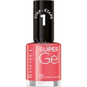 Rimmel London Super Gel Nail Polish 032 Cocktail Passion 12 ml