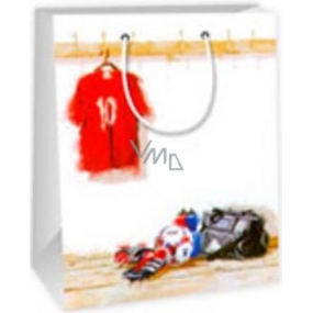 Ditipo Gift paper bag 18 x 10 x 22.7 cm white jersey, bag, football boots