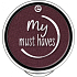 Essence My Must Haves Eyeshadow Eyeshadow 18 Black As A Berry 1.7 g