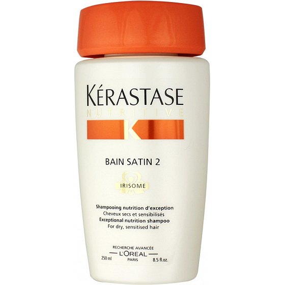 Kérastase Nutritive Bain Satin 2 Irisome shampoo bath for dry and sensitive hair 250 ml