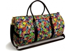 Moschino Dámská cestovní taška barevná 59 x 29 x 28 cm
