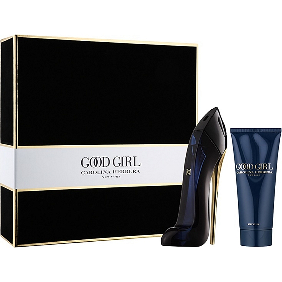 Carolina Herrera Good Girl perfumed water for women 80 ml + body lotion 100 ml, gift set 2017