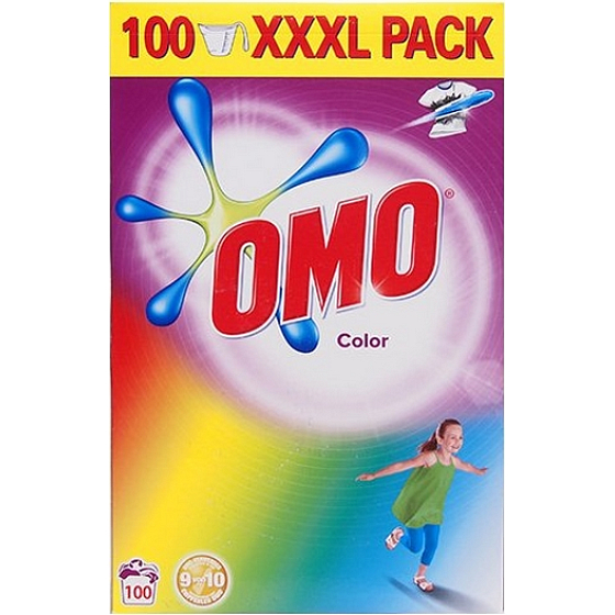 Omo Color washing powder, colored laundry 100 doses 7 kg