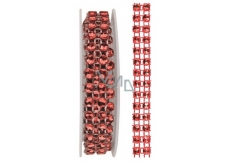 Chain red, decorative 1 x 75 cm